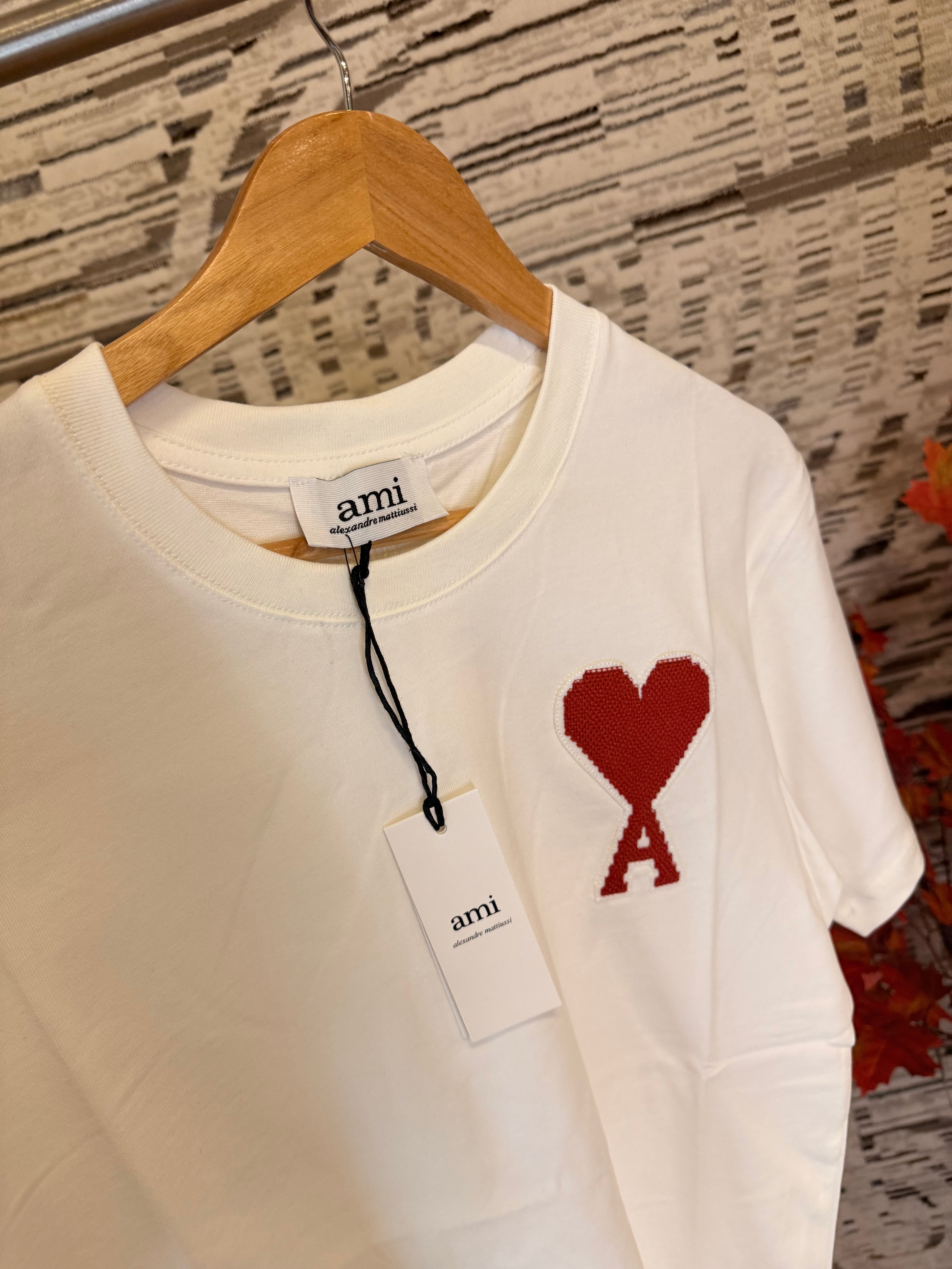 A Heart  cotton T shirt