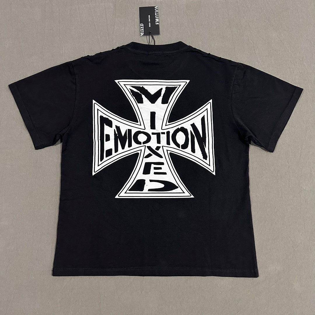 Mixed Emotions Black Tee