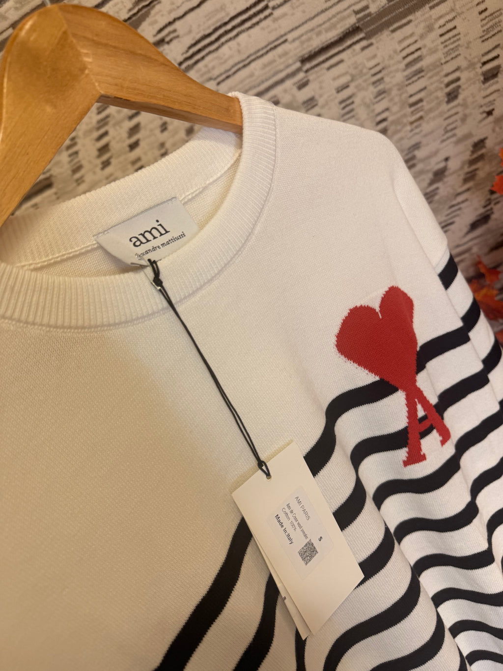 A Heart sweater