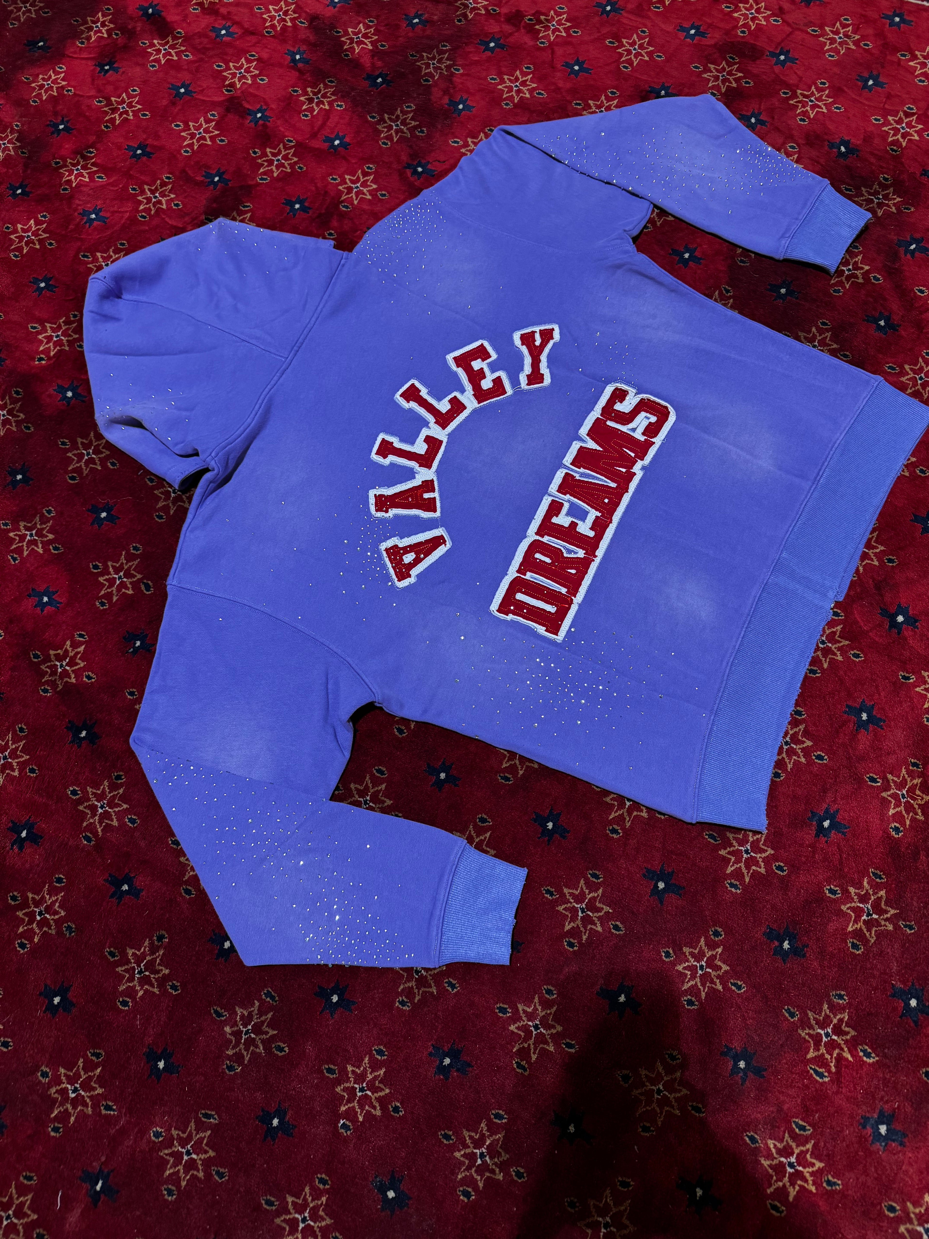 Valley Dreams Rhinestone Zip Up Hoodie (Copy)