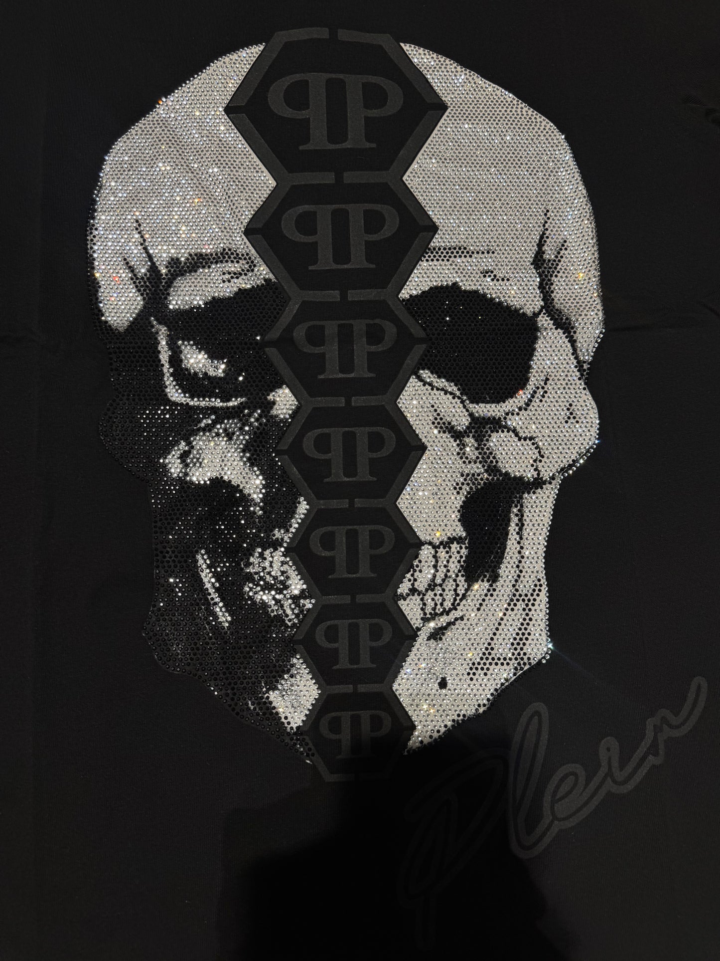 qp Pheilip plein skeleton T shirt