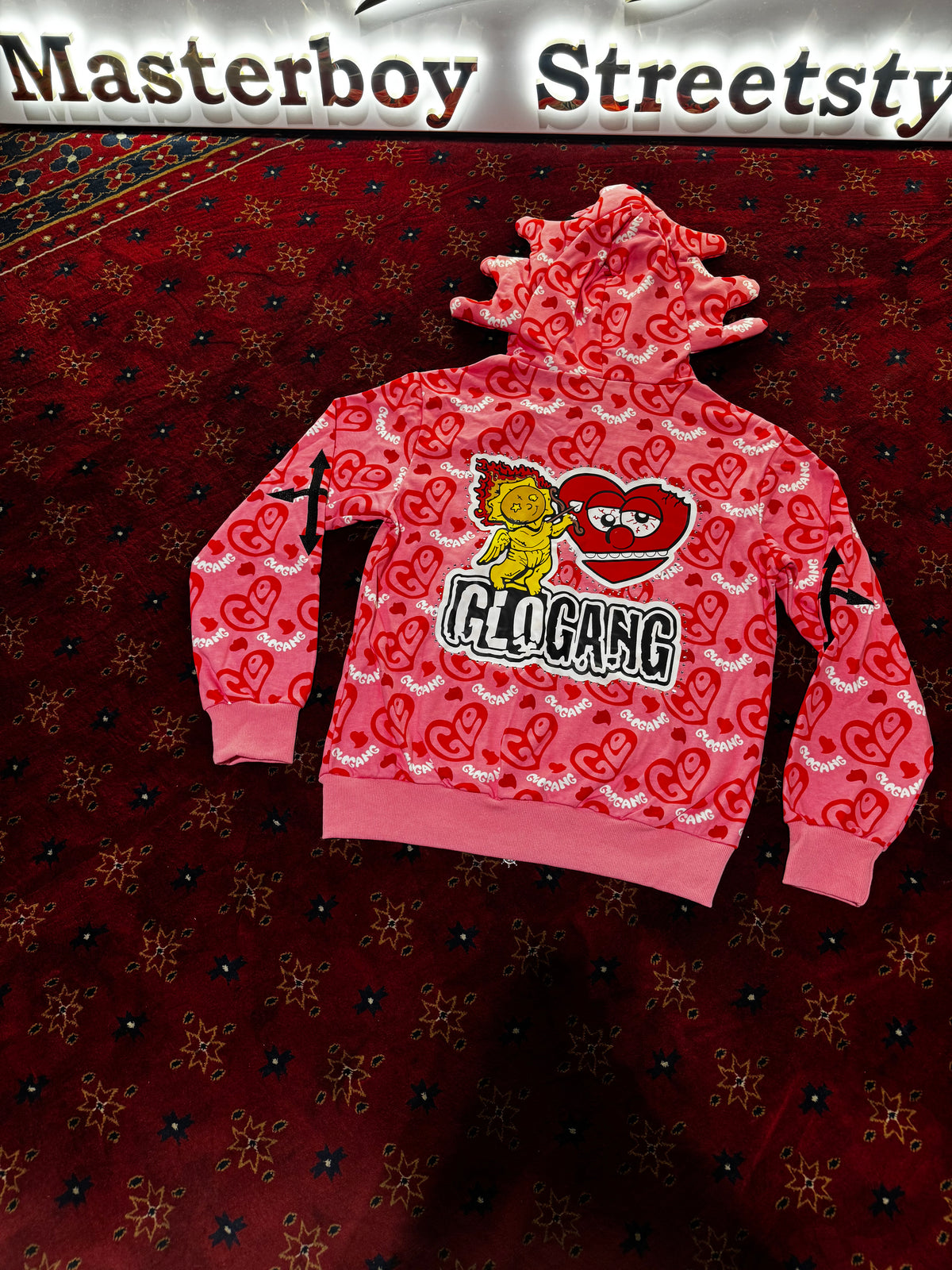 GLOGANG full zip hoodie