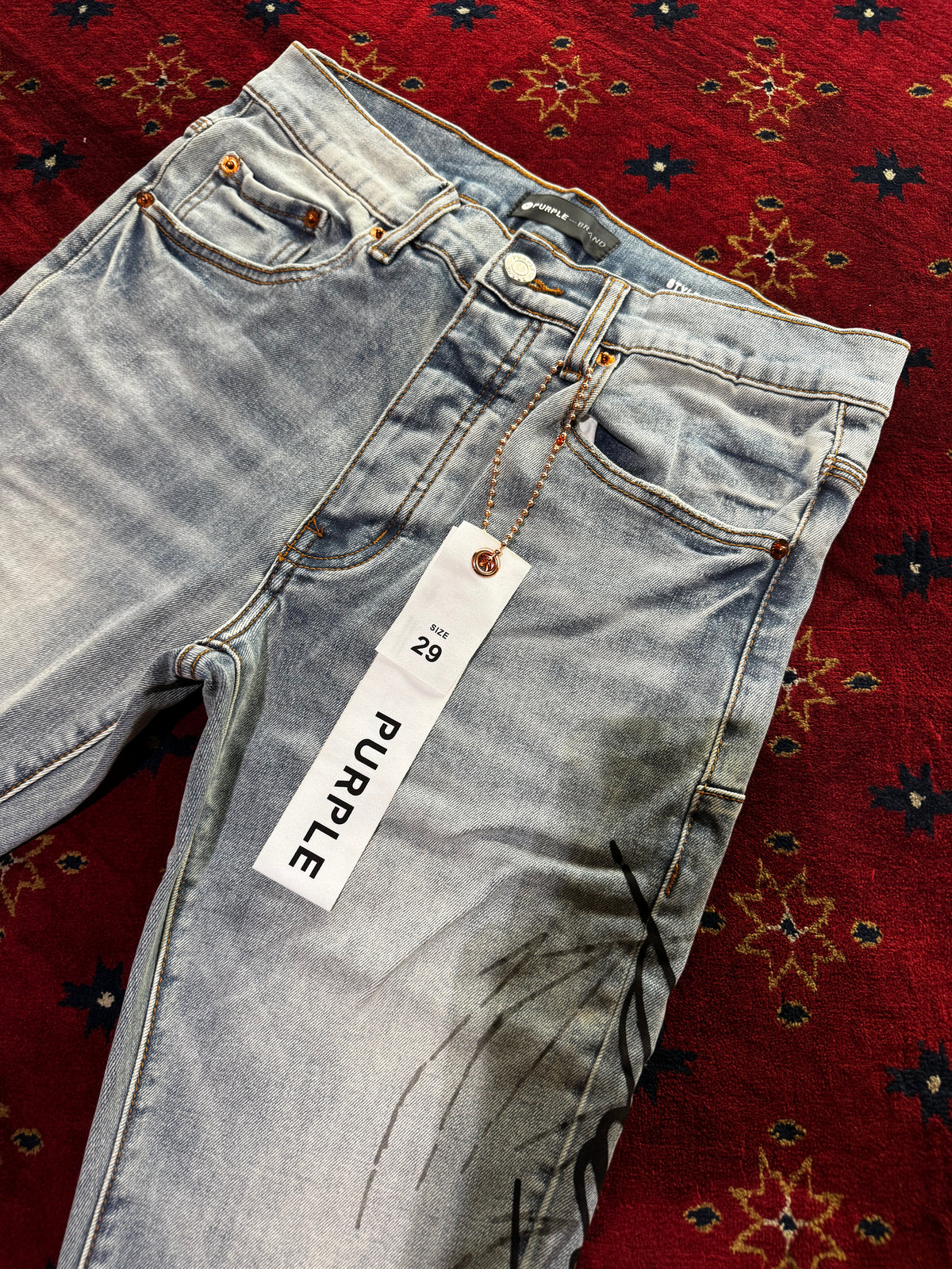 Purple Jeans Slim Jeans