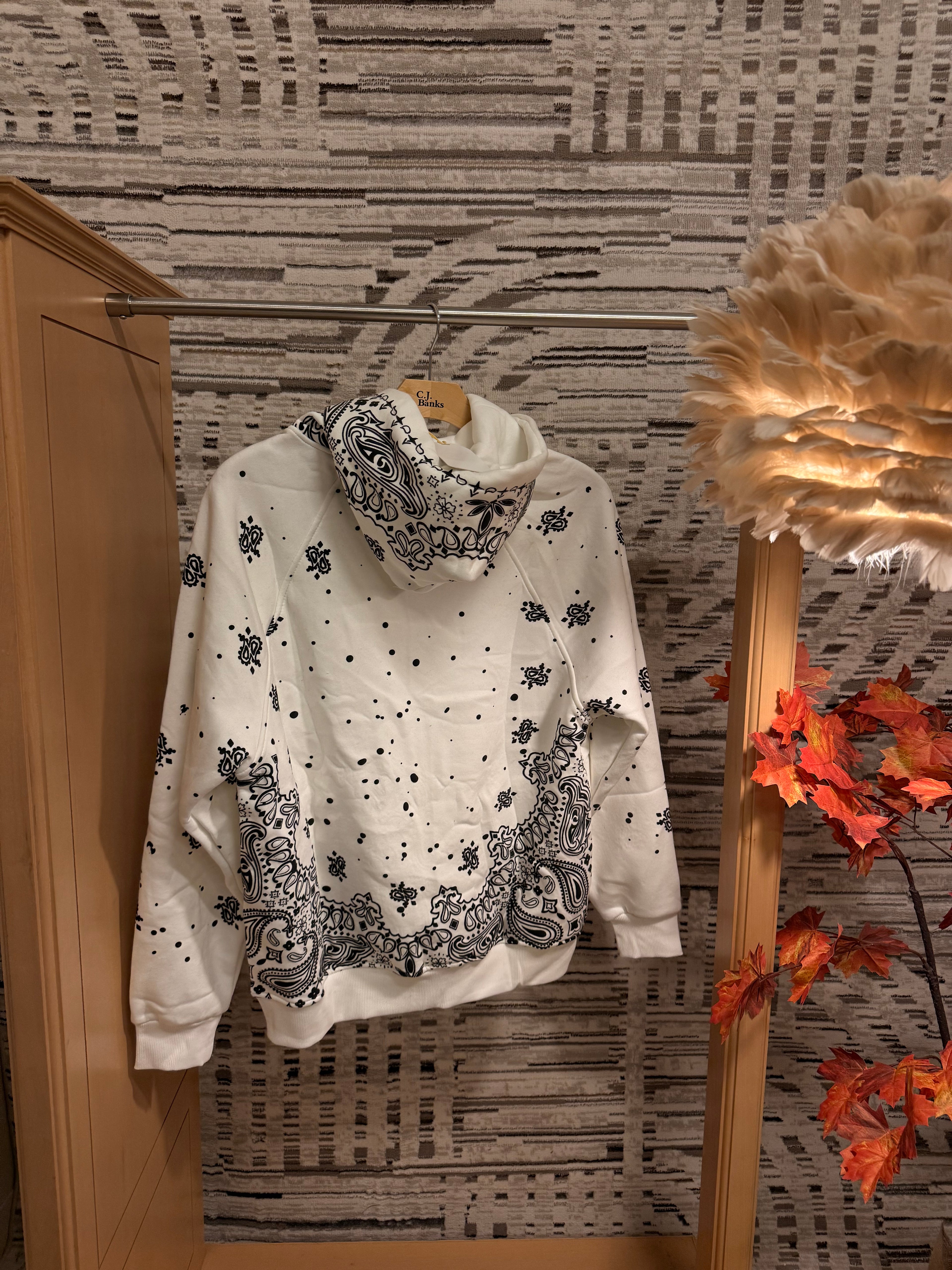 Phantom paisley Hoodie