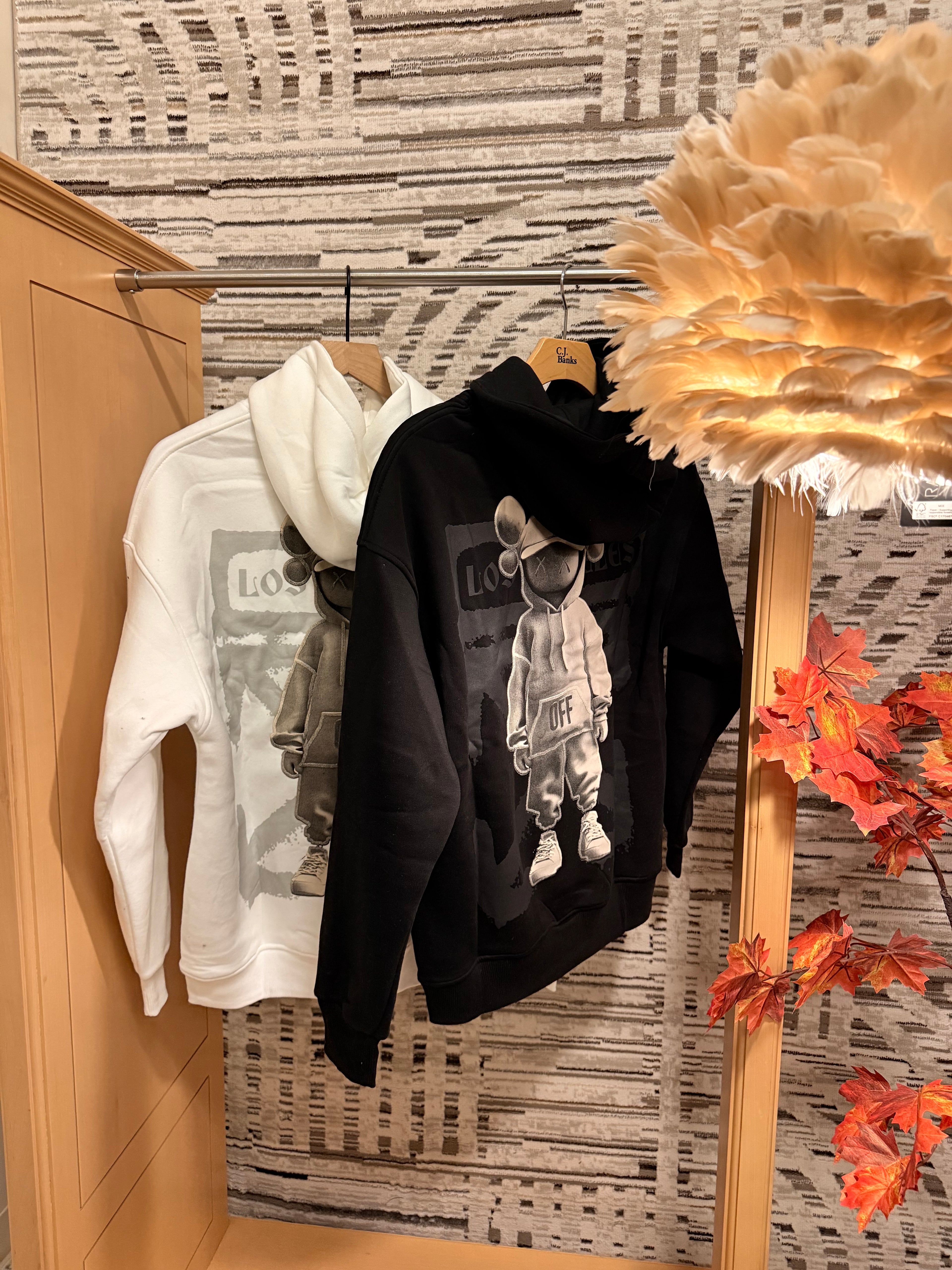 Los Angeles kaws hoodie