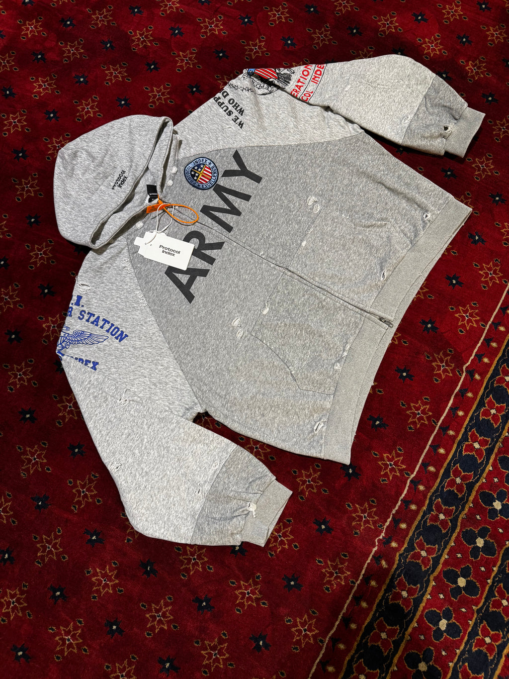 Protocol Index Zip Up Hoodie