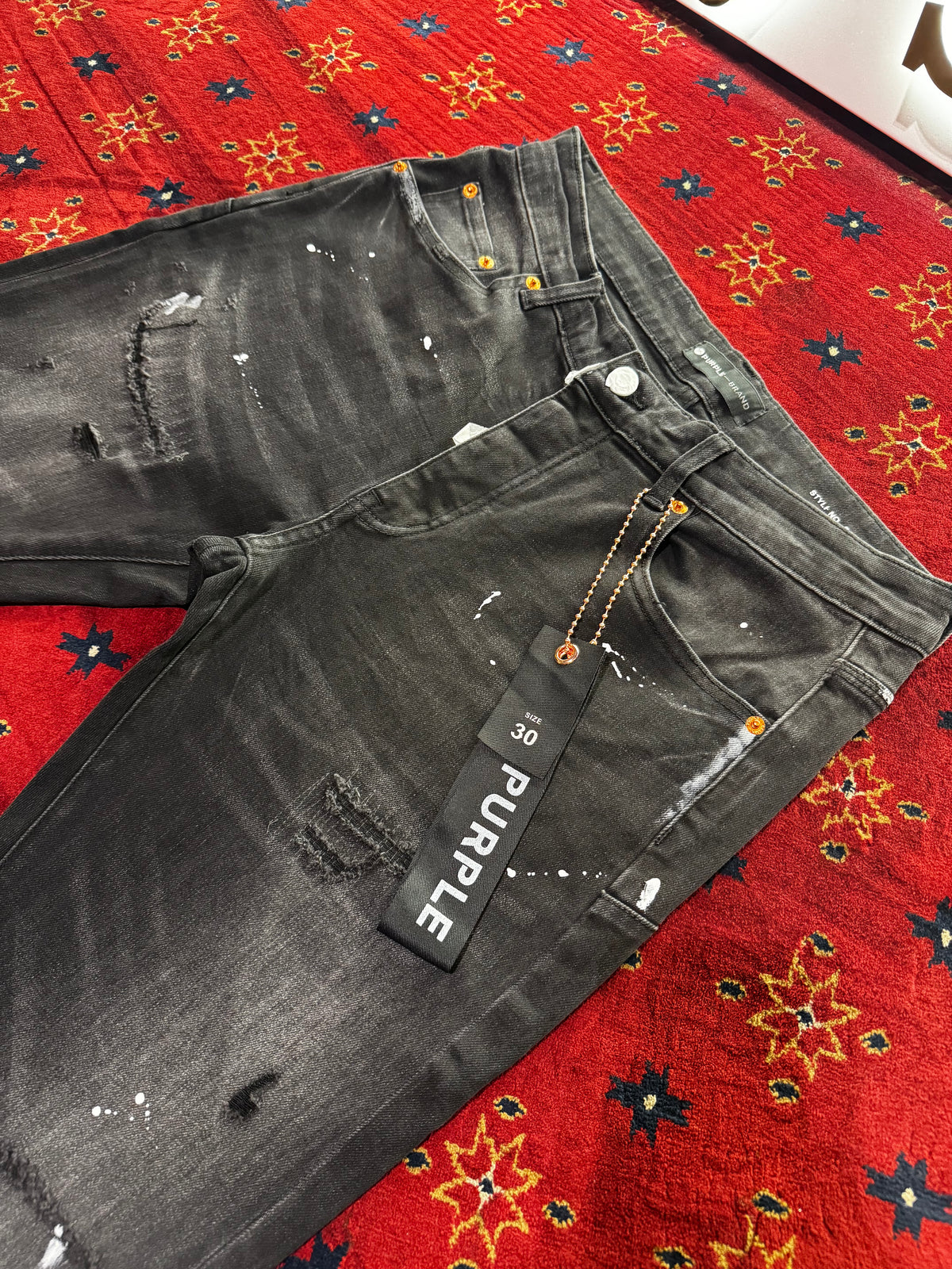 Purple Jeans Black Tag Slim Fit