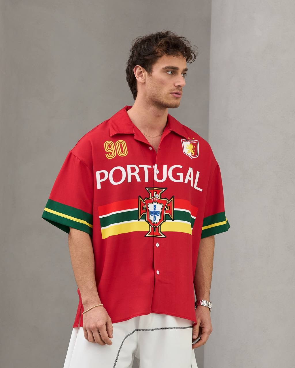 “Portuguese Legacy Button-Up” streetstyle