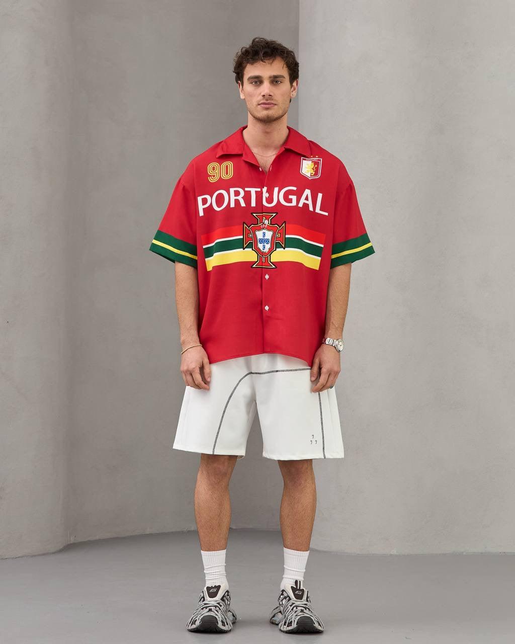 “Portuguese Legacy Button-Up” streetstyle