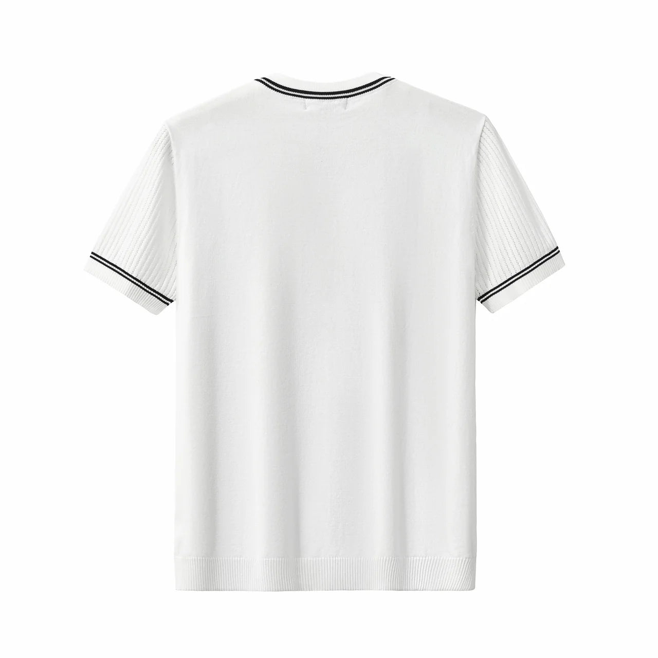 STRATO TRIM TEE BLACK BARACCO