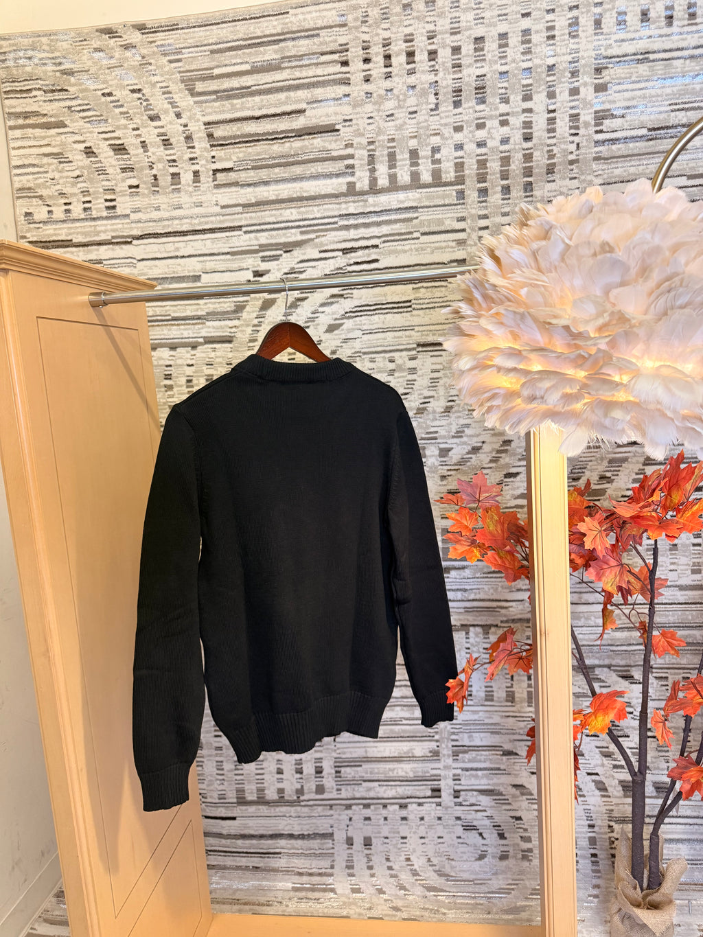 A Heart White Hoodie Sweater long sleeve