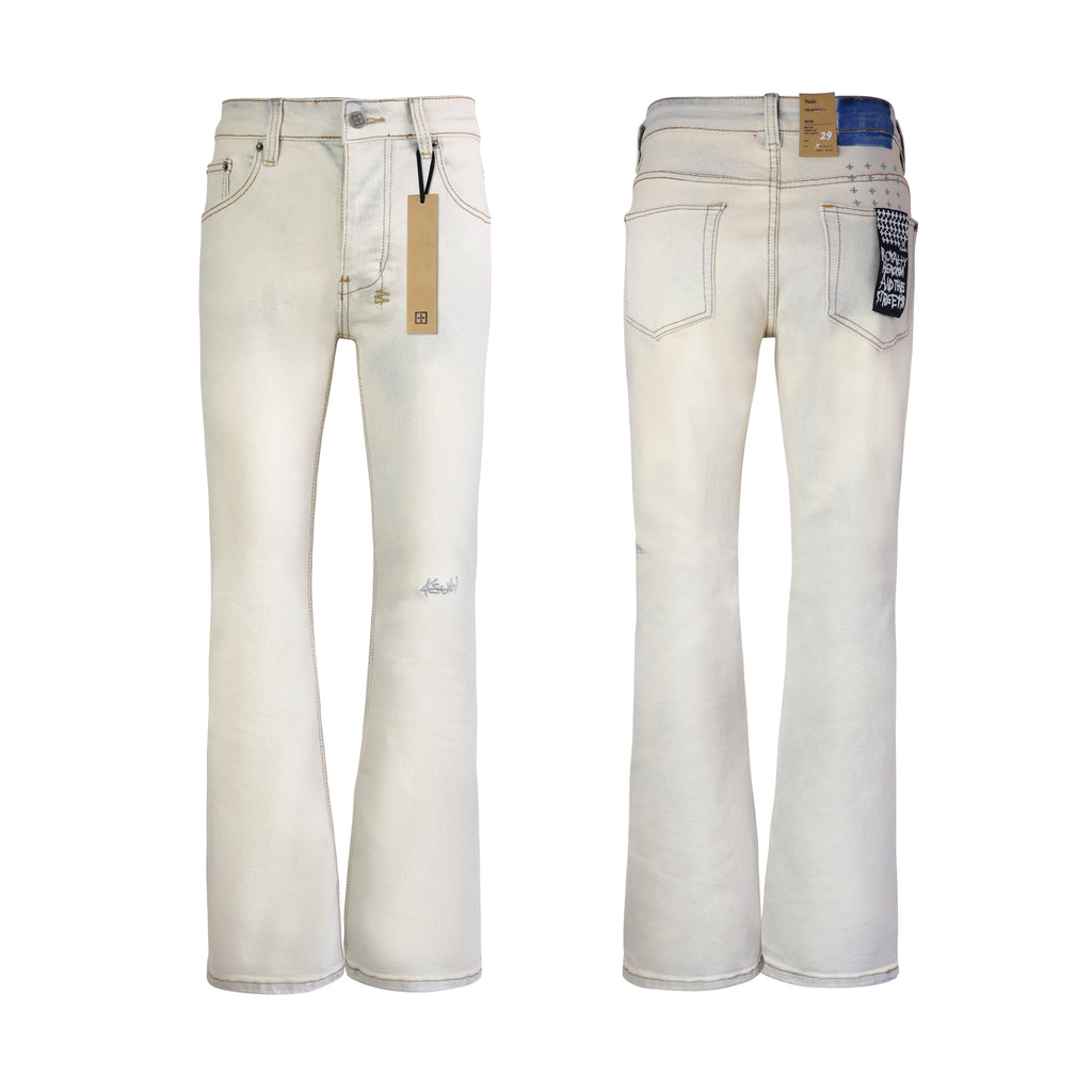 Ksubi Flare jeans light blue