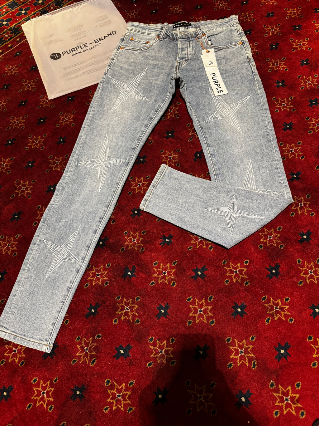 Purple Jeans Slim Fit