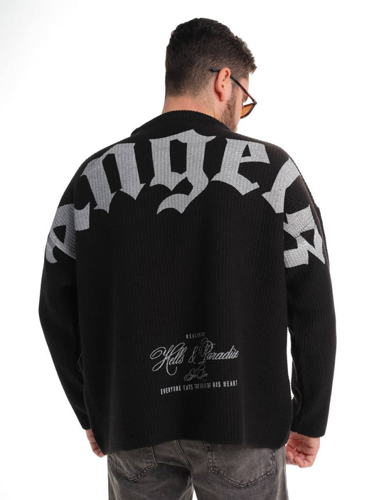 Angels oversized long sleeve sweater