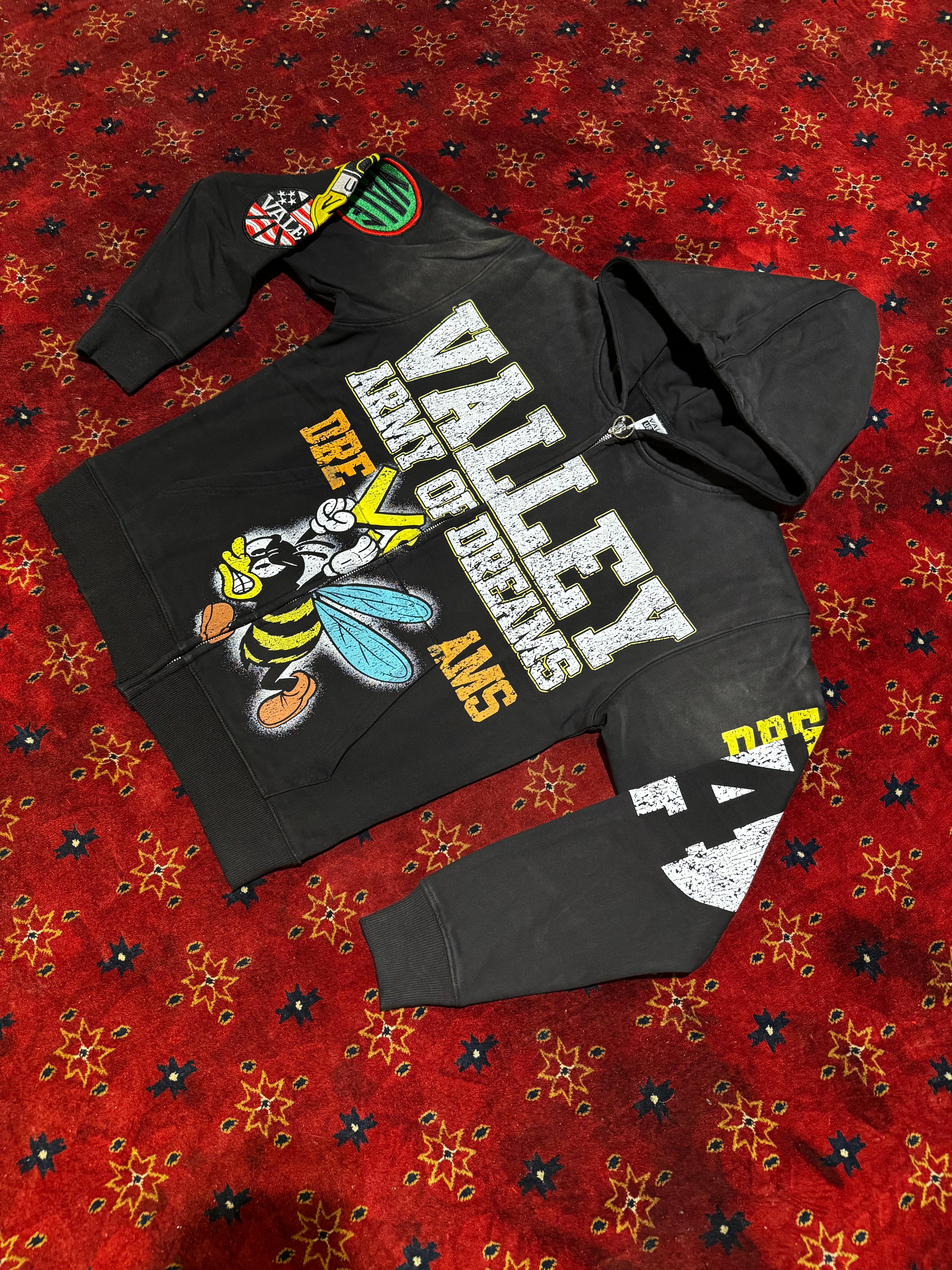 Valley Dreams Bee Zip Up Hoodie