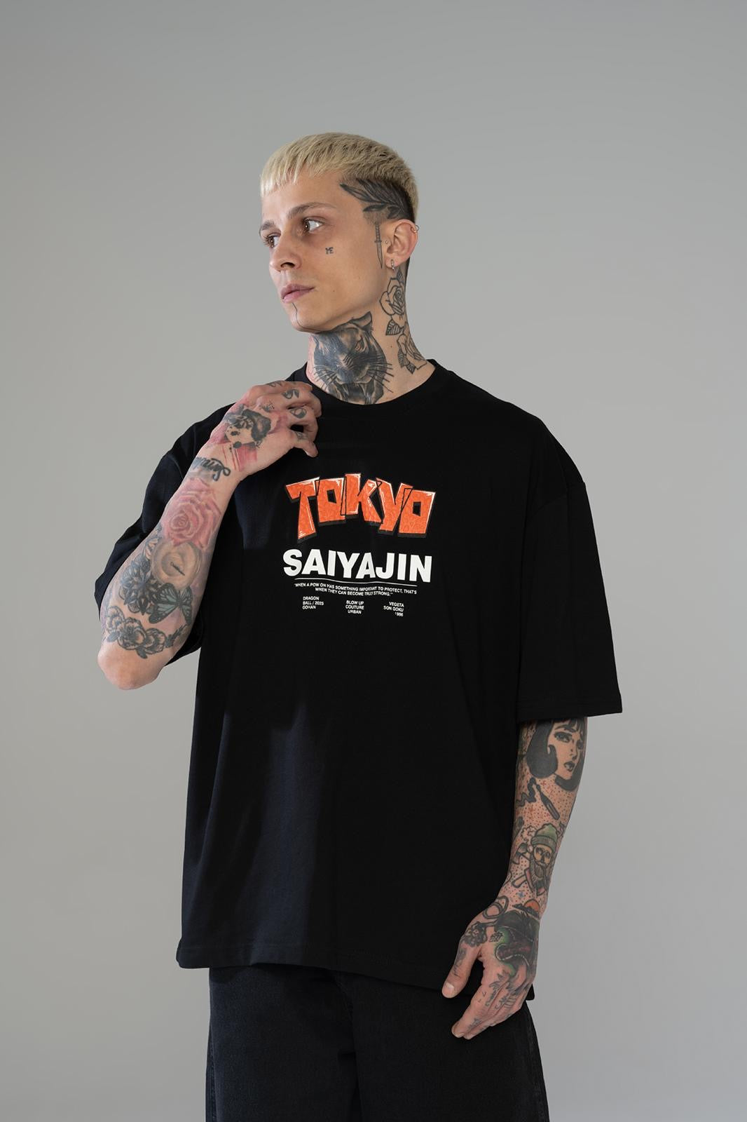 SAIYAN TRANSFORMATIONS T SHIRT