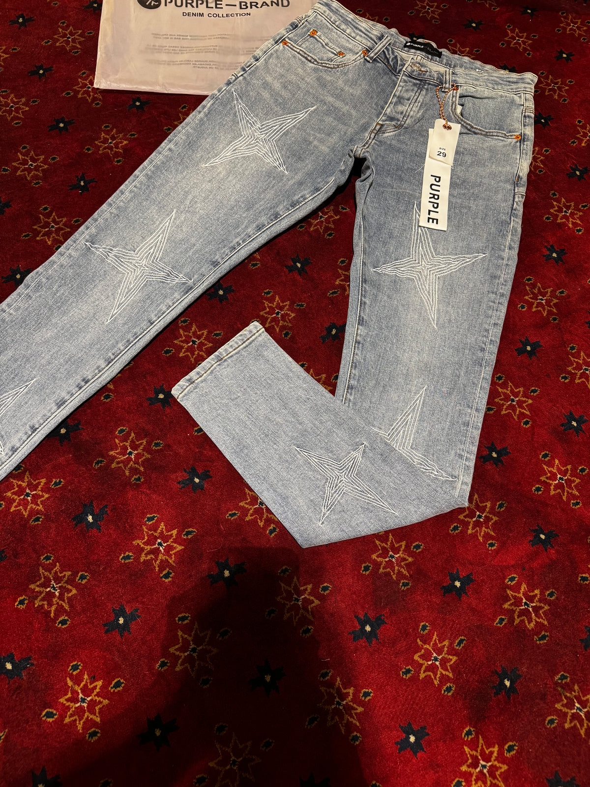 Purple Jeans Slim Fit