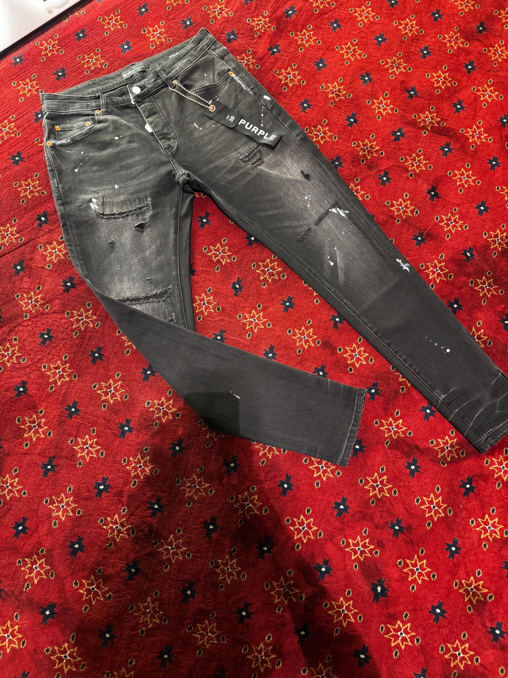 Purple Jeans Black Tag Slim Fit