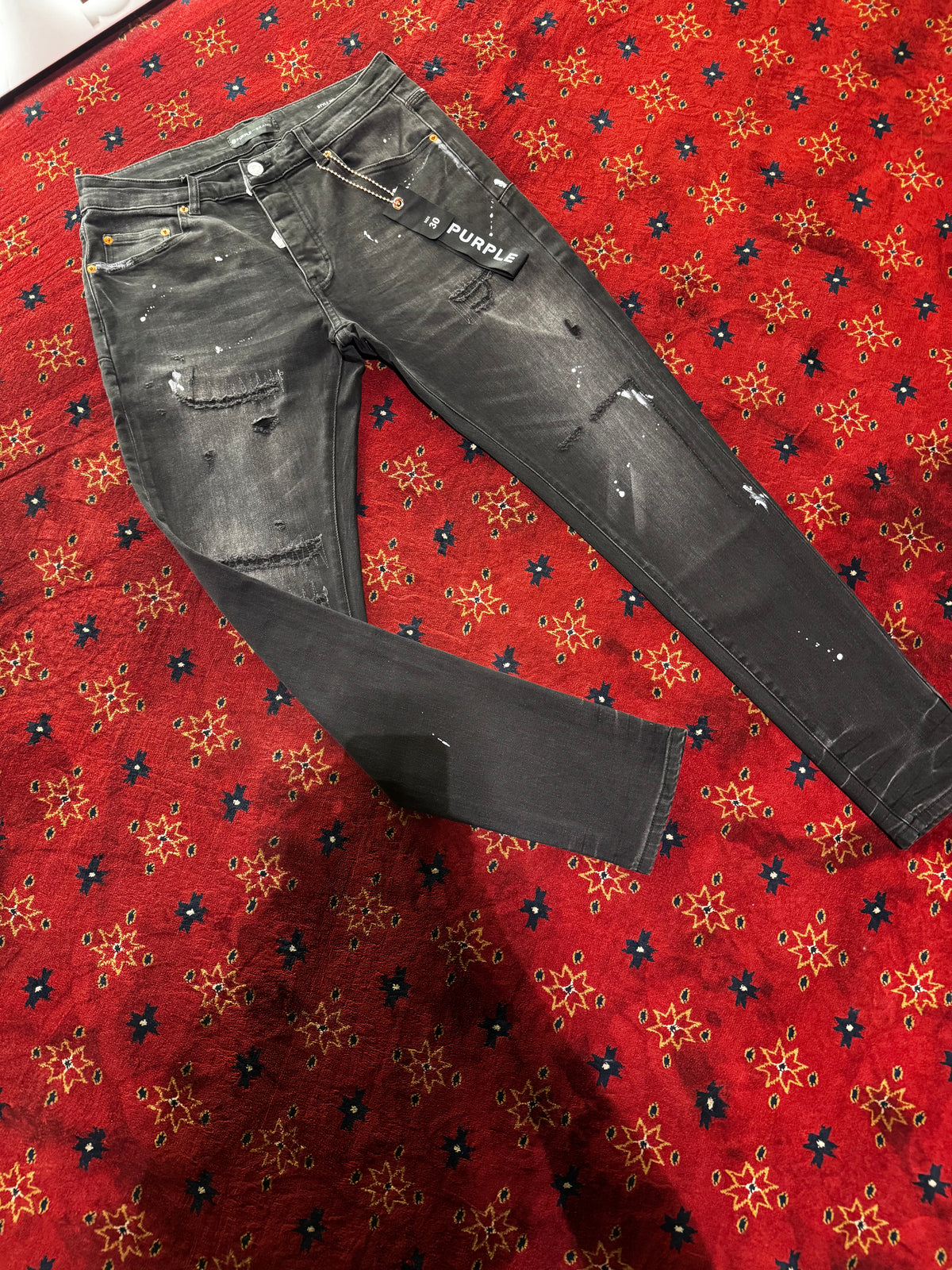 Purple Jeans Black Tag Slim Fit