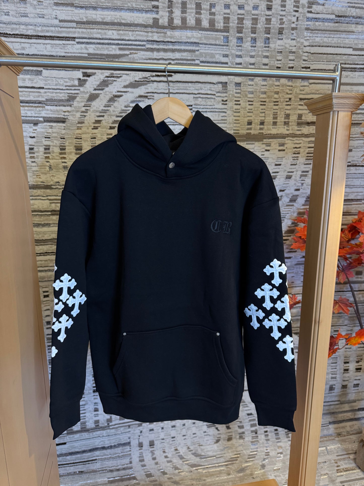 Cross sign hoodie