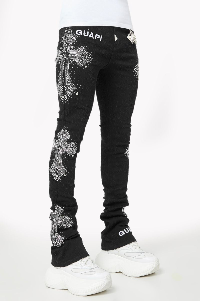 Guapi Original rhinestone flare skinny pants