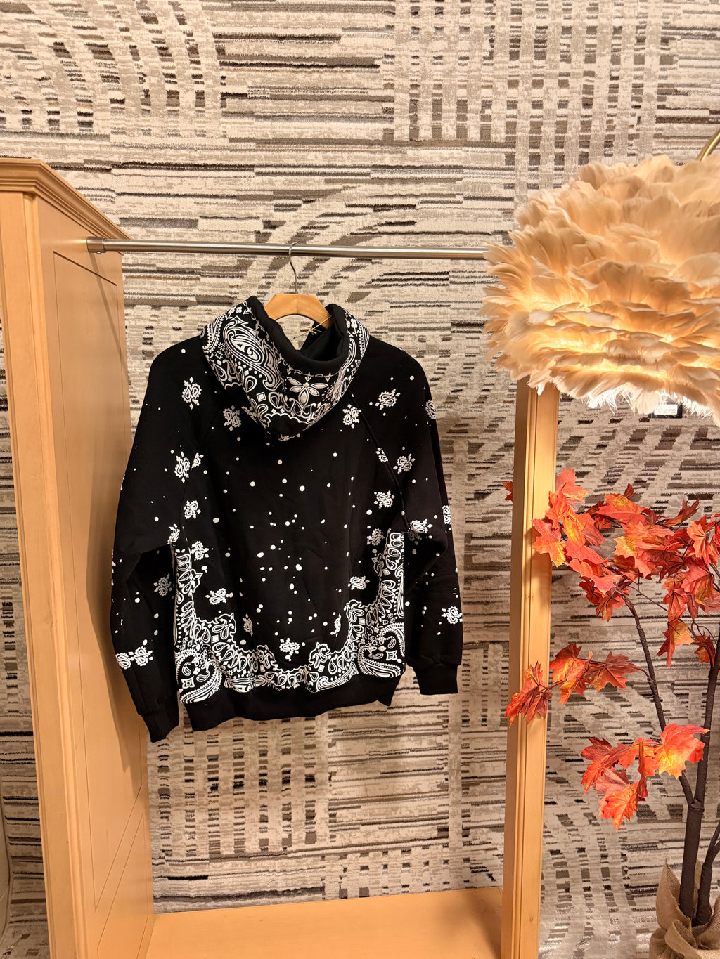 Phantom paisley Hoodie