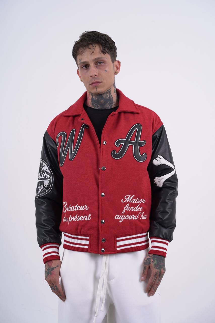 Masterboy Black angels varsity jacket