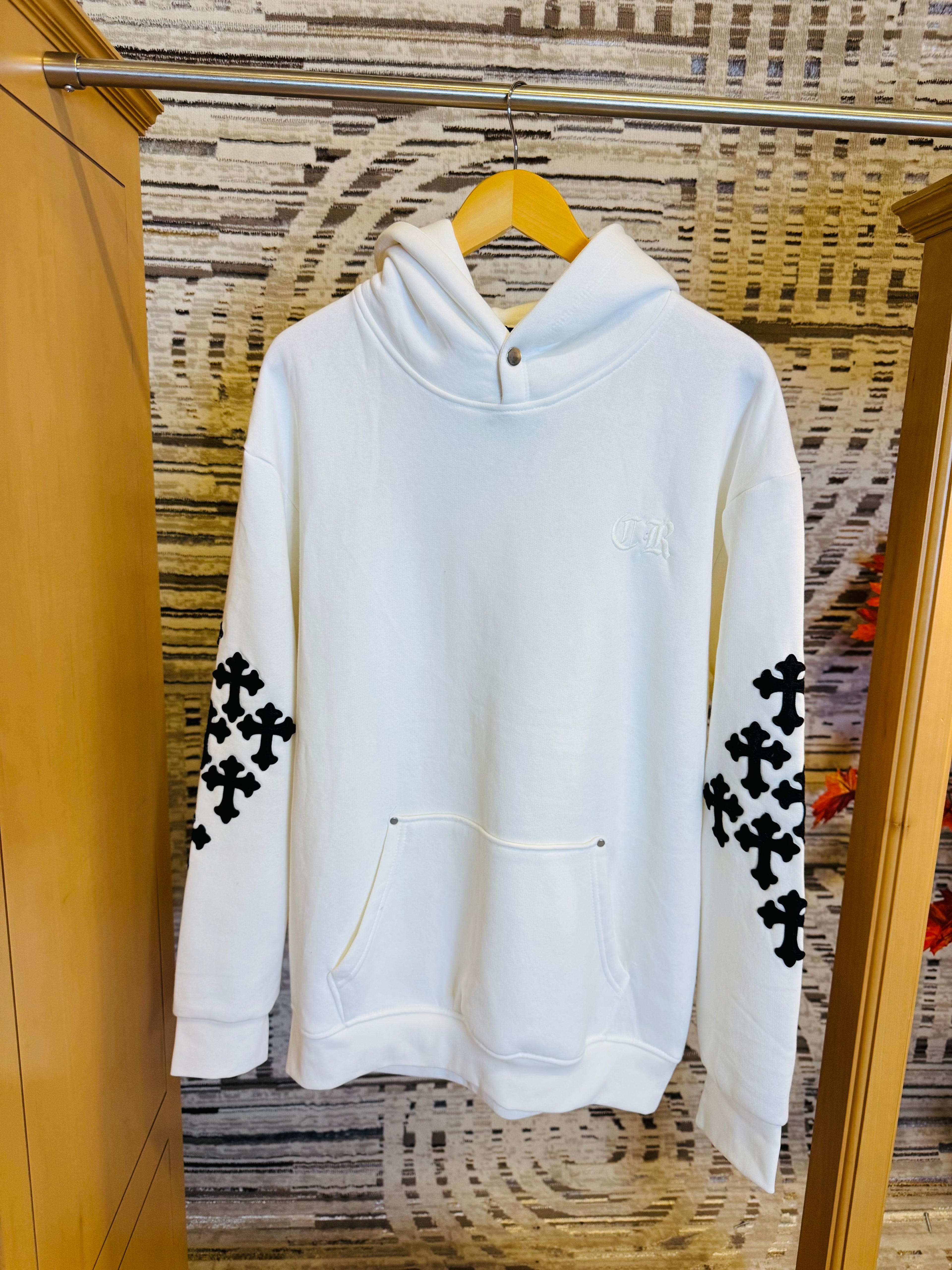 Cross sign hoodie