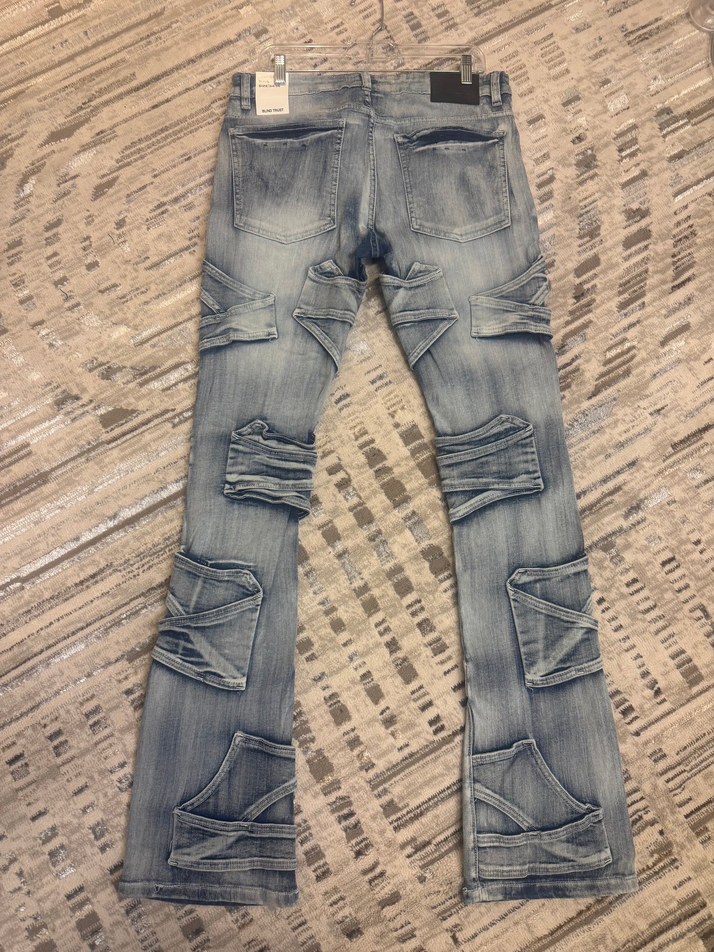 Blue Polar Patch Flares pants