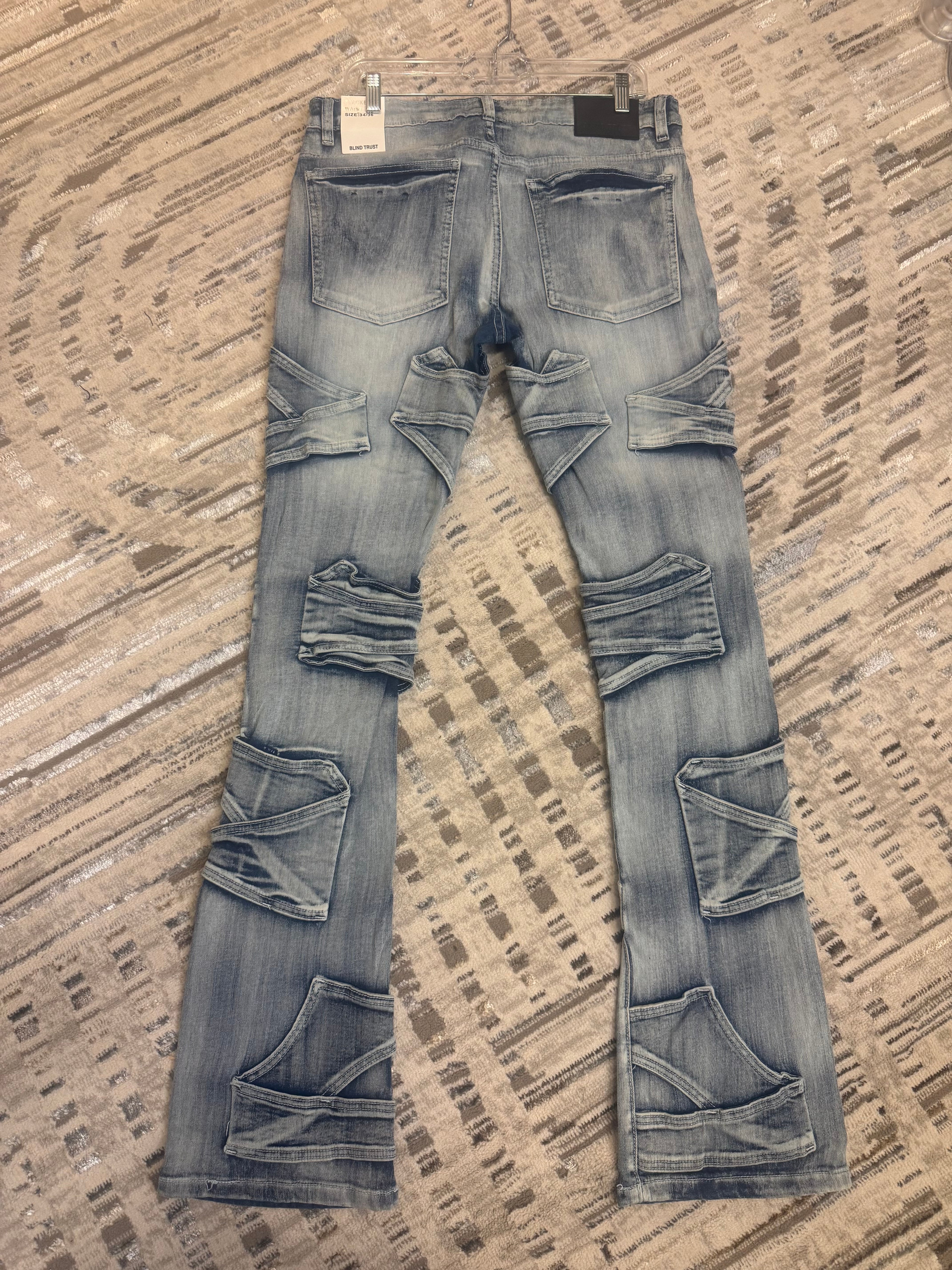 Blue Polar Patch Flares pants