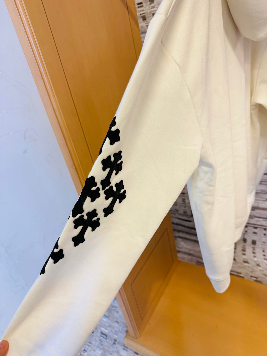 Cross sign hoodie