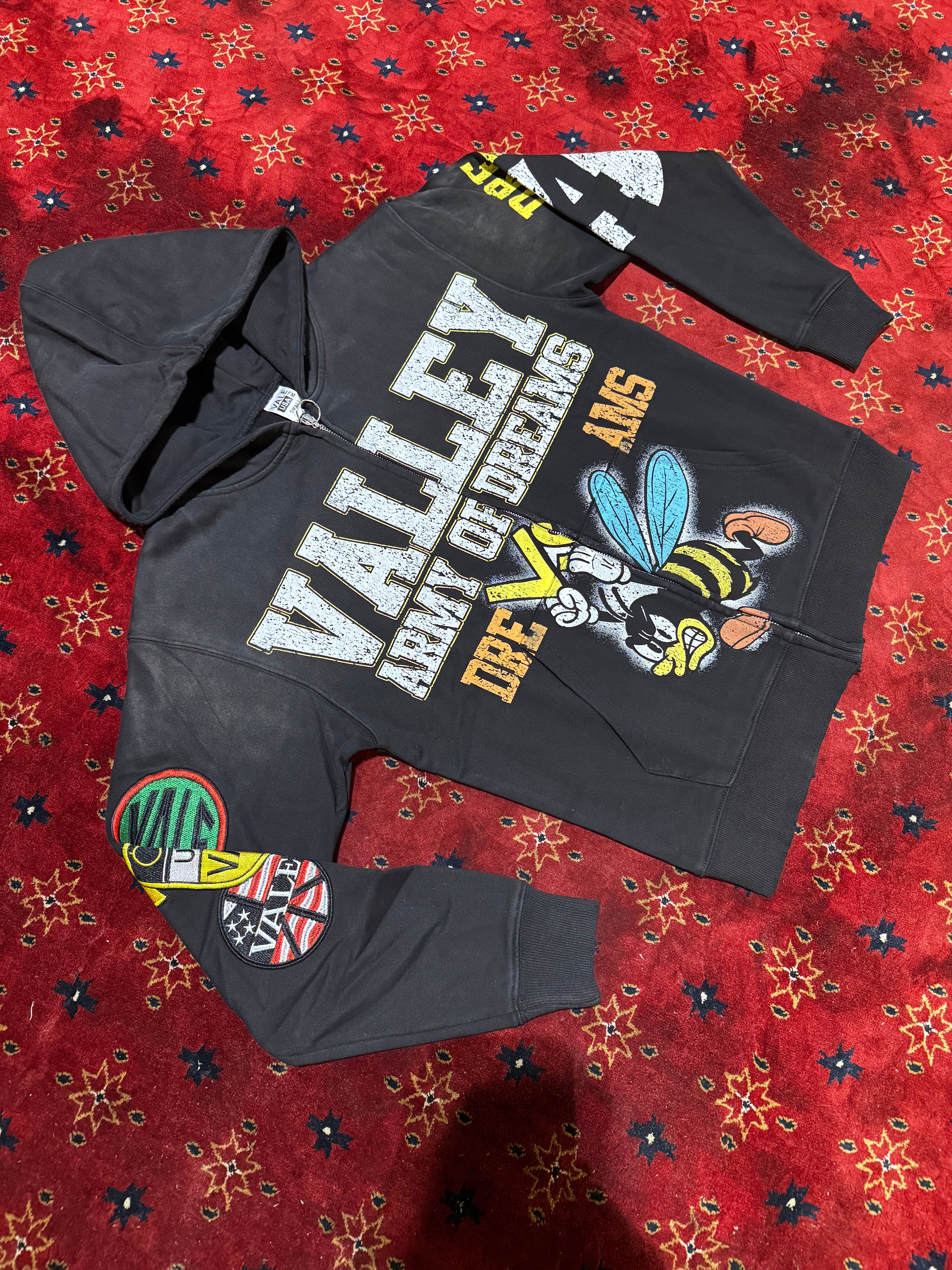 Valley Dreams Bee Zip Up Hoodie