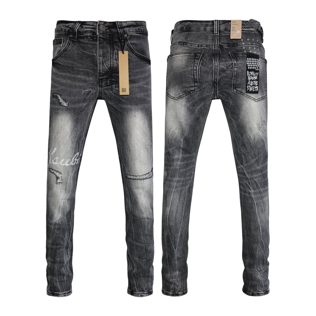 Gray Ksubi Slim fit jeans