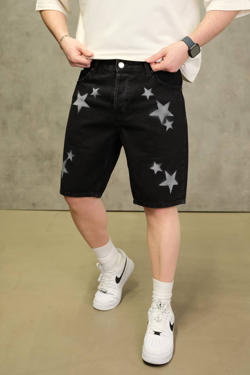 Stars Denim Short