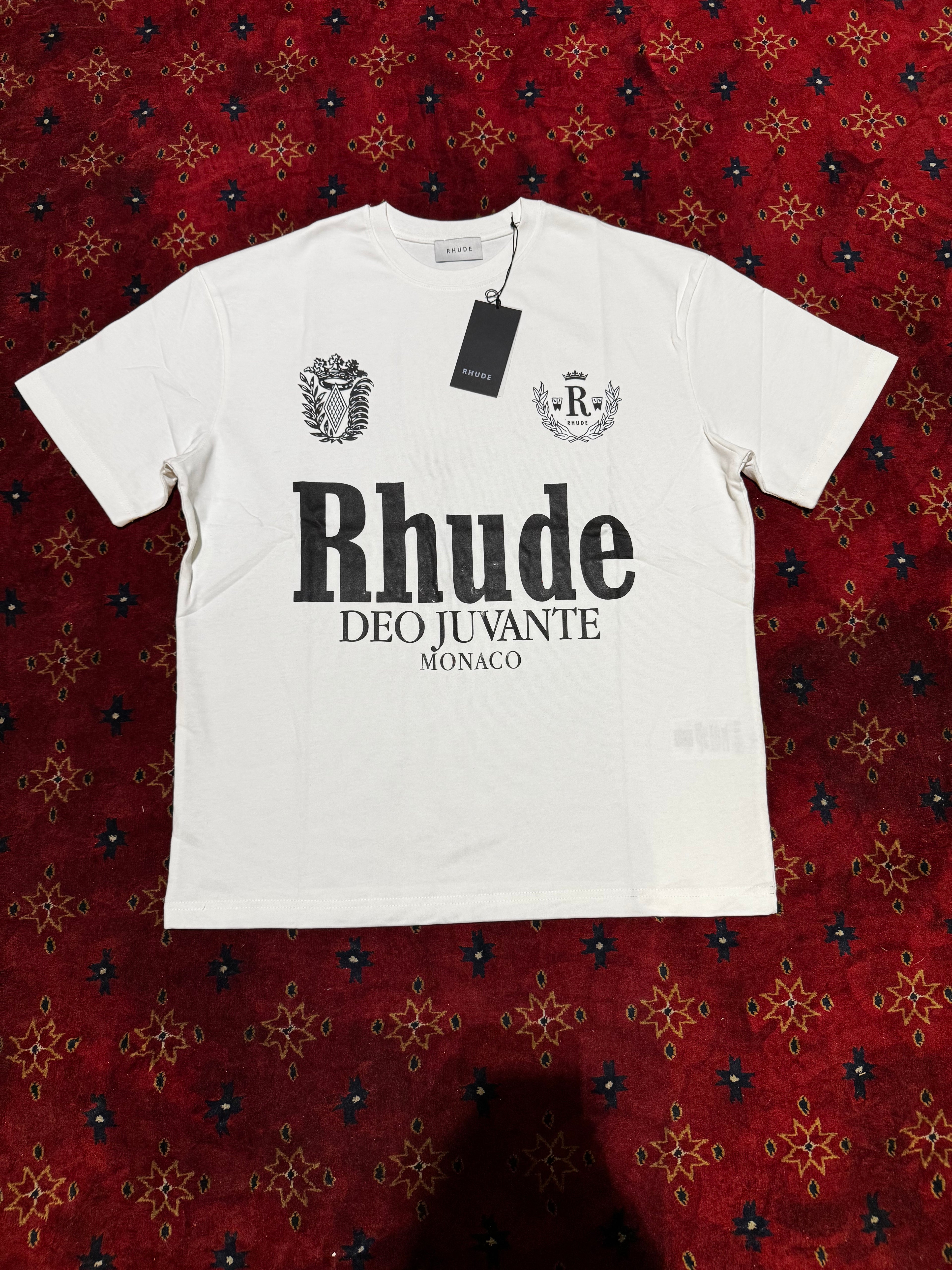 Rhude DEO JUVANTE Monaco T shirt