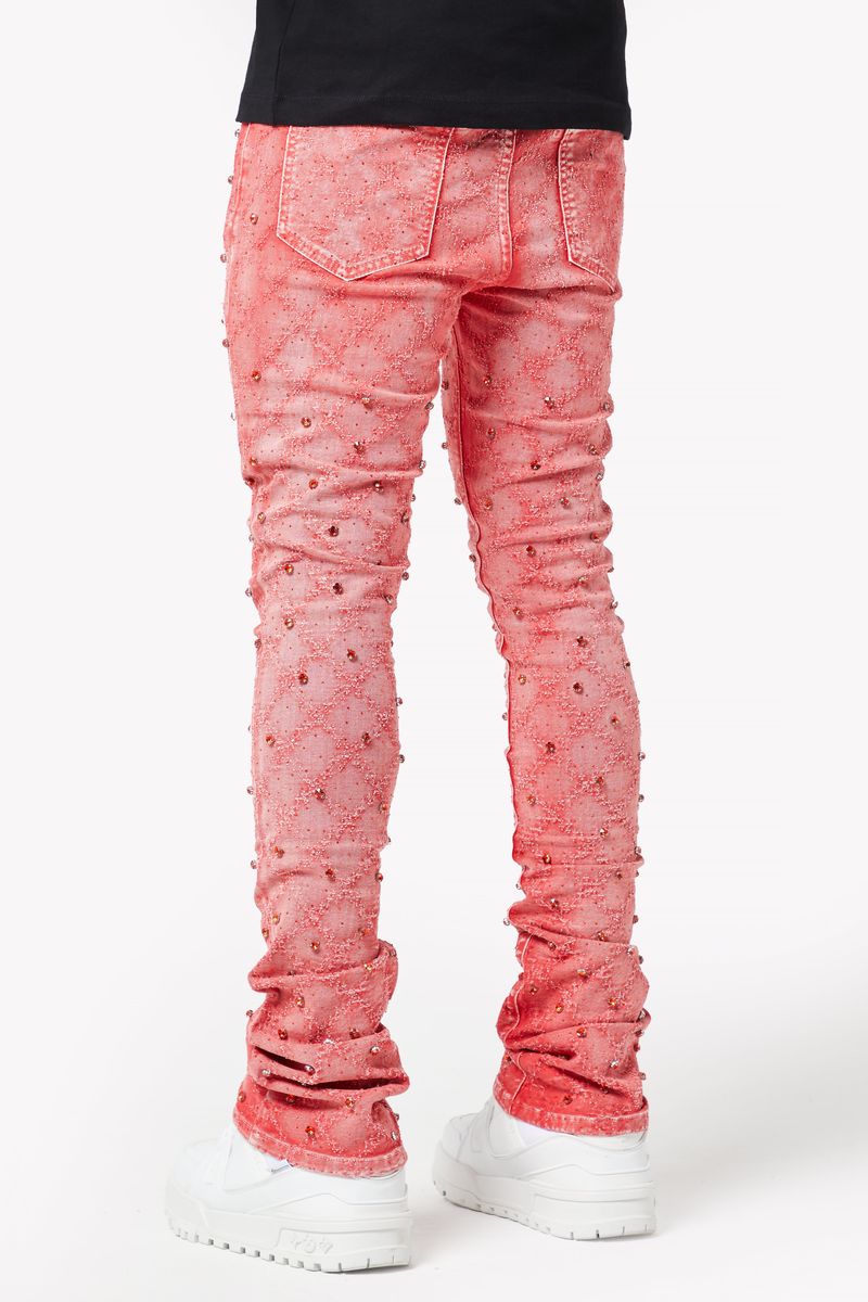 Guapi Original rhinestone flare skinny pants