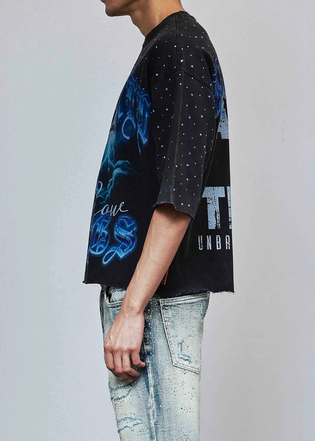 Ride the storm  cropped Tee