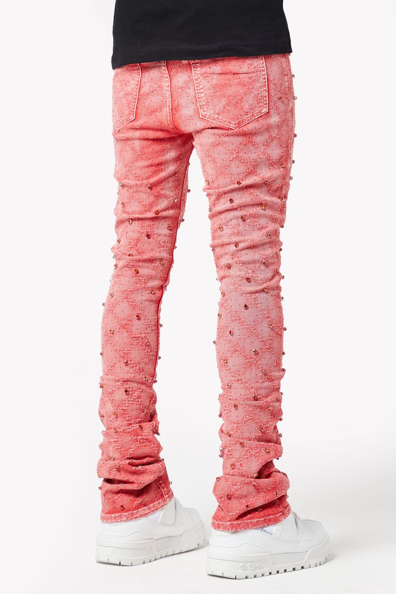 Guapi Original rhinestone flare skinny pants