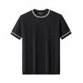 STRATO TRIM TEE BLACK BARACCO