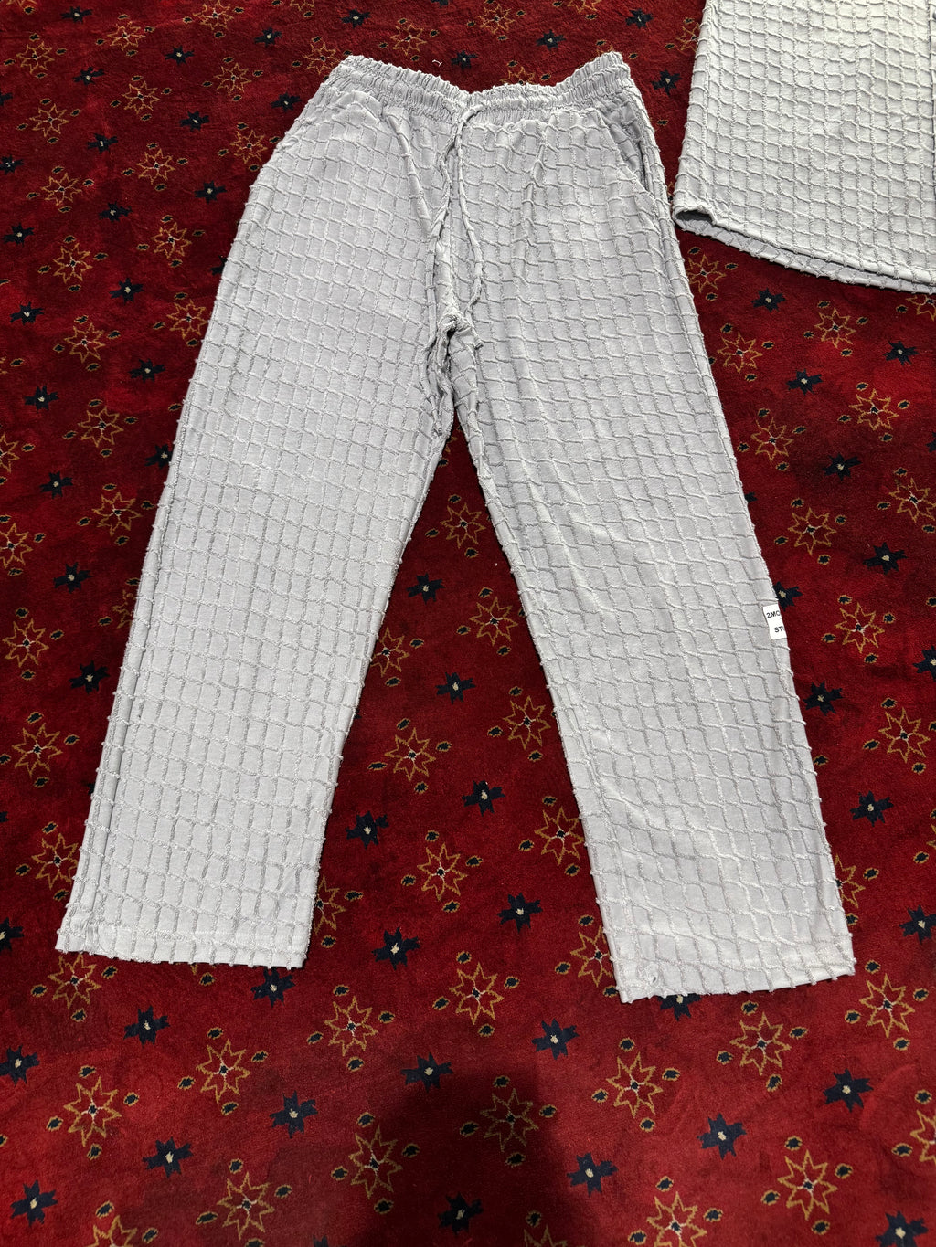 Masterboy Textured Waffle Shirt & and pants