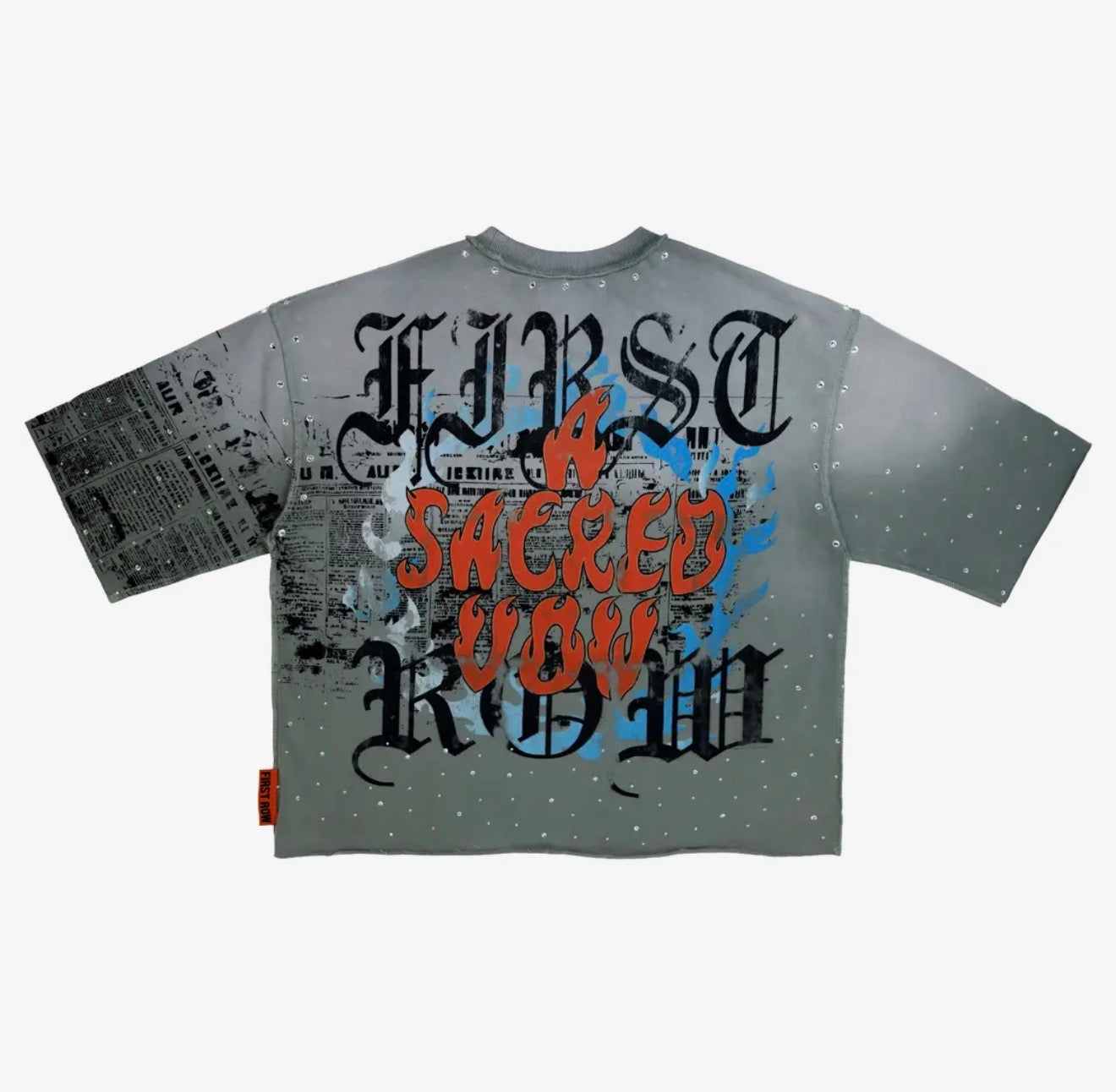 A scared Vow Burning Thurible cropped Tee