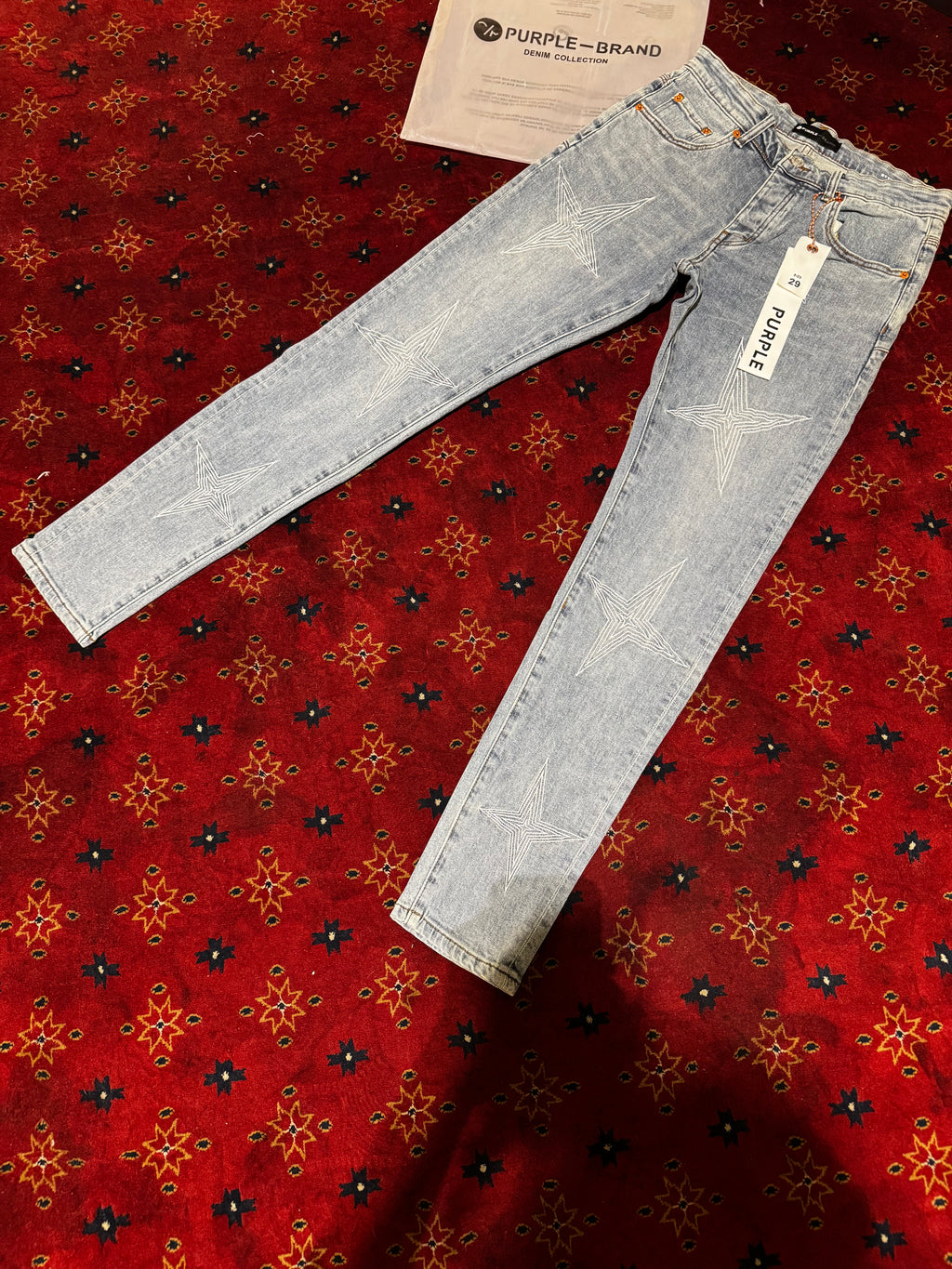 Purple Jeans Slim Fit