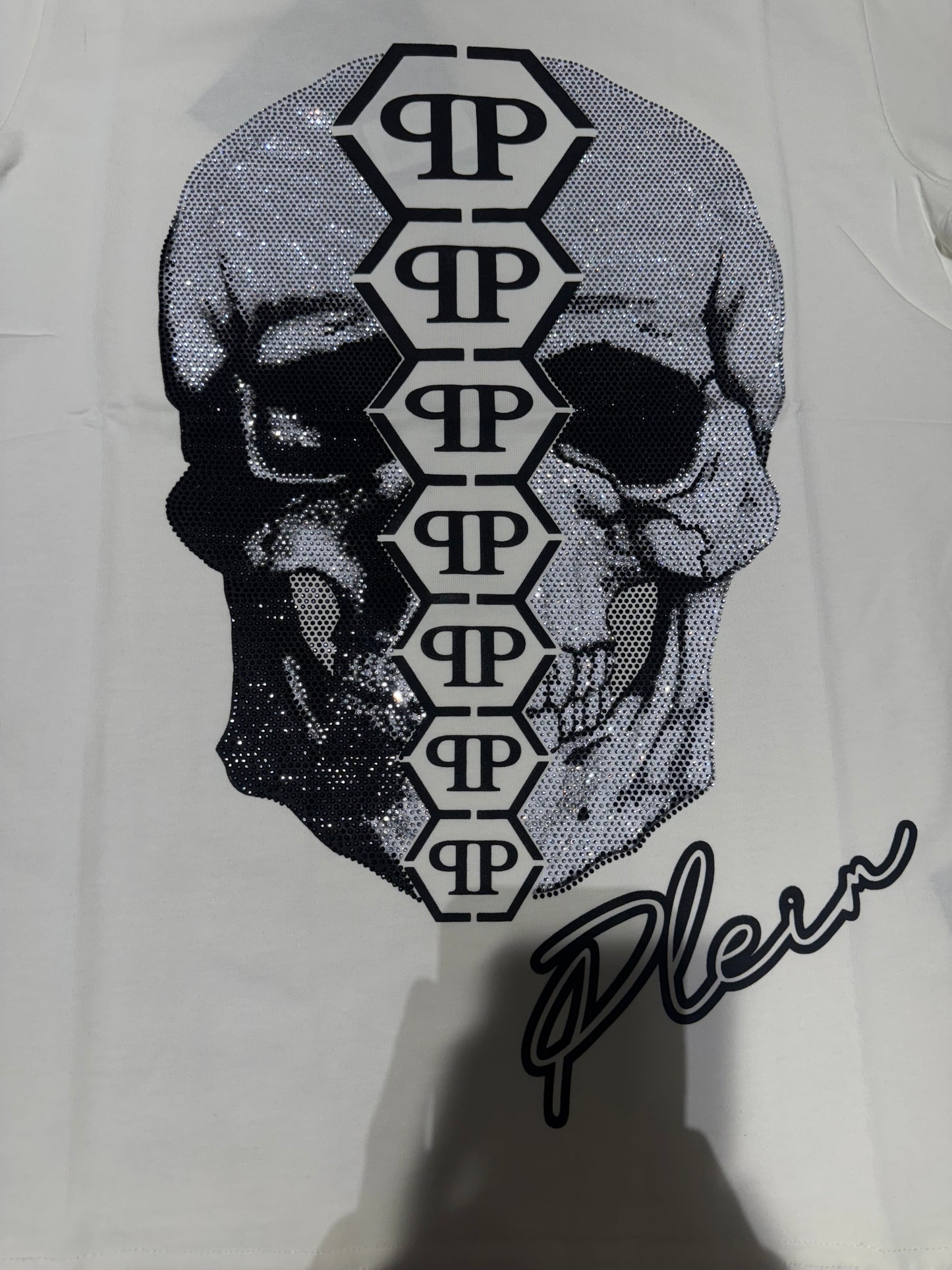 qp Pheilip plein skeleton T shirt