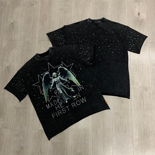 Rhinestone First Row T shirt