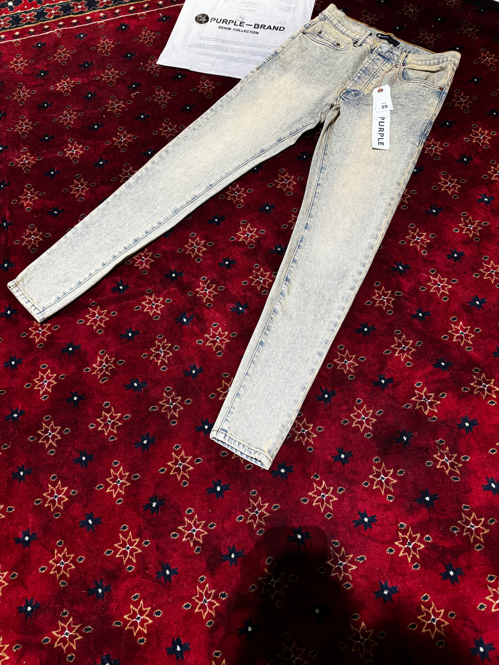 Purple Jeans Slim Fit