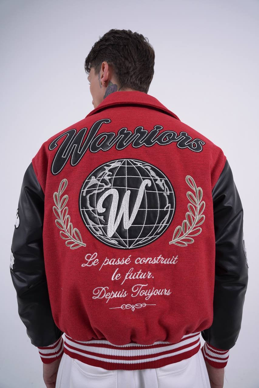 Masterboy Black angels varsity jacket