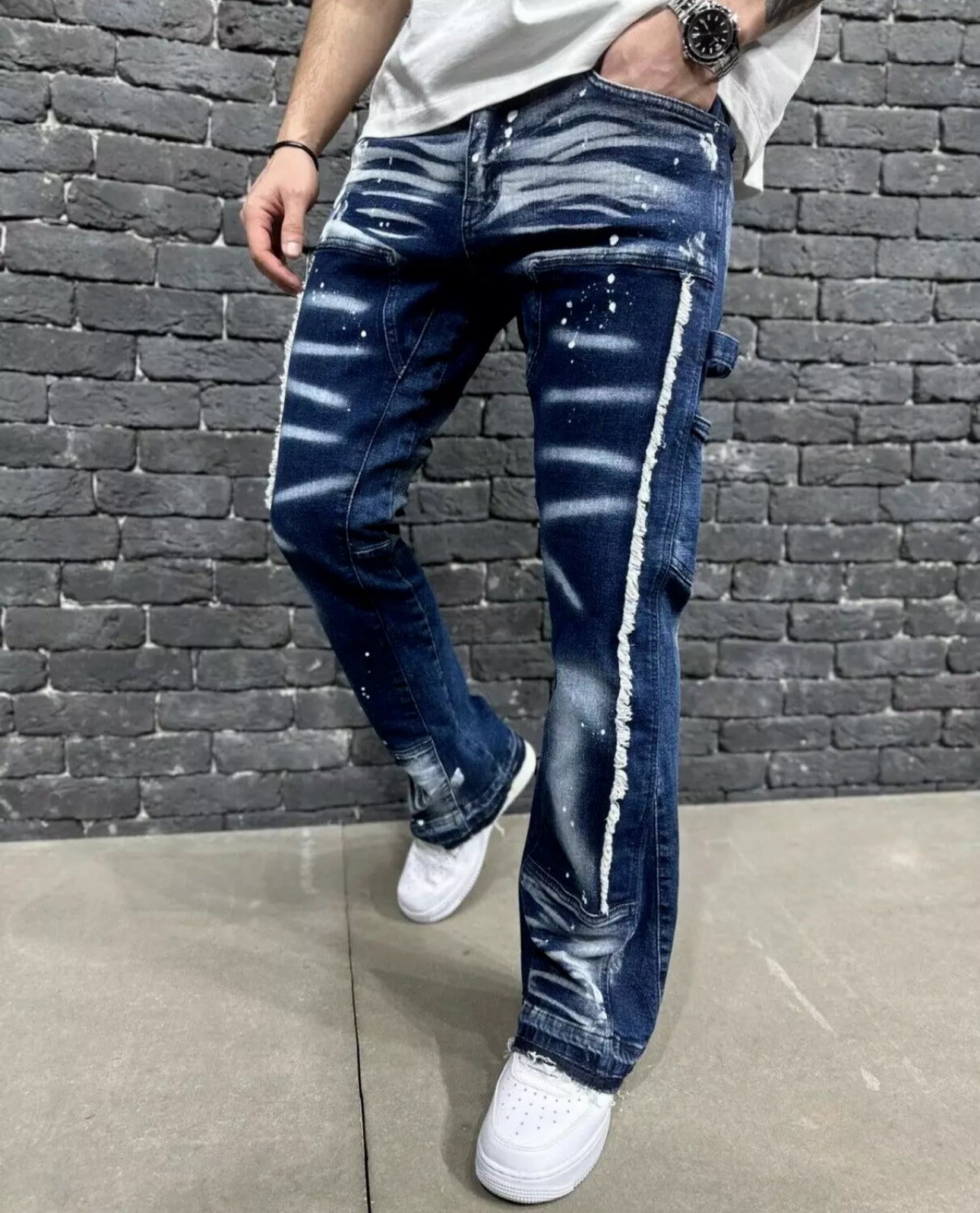 Flared Men jeans