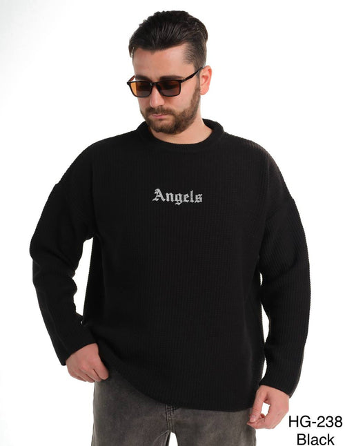 Angels oversized long sleeve sweater