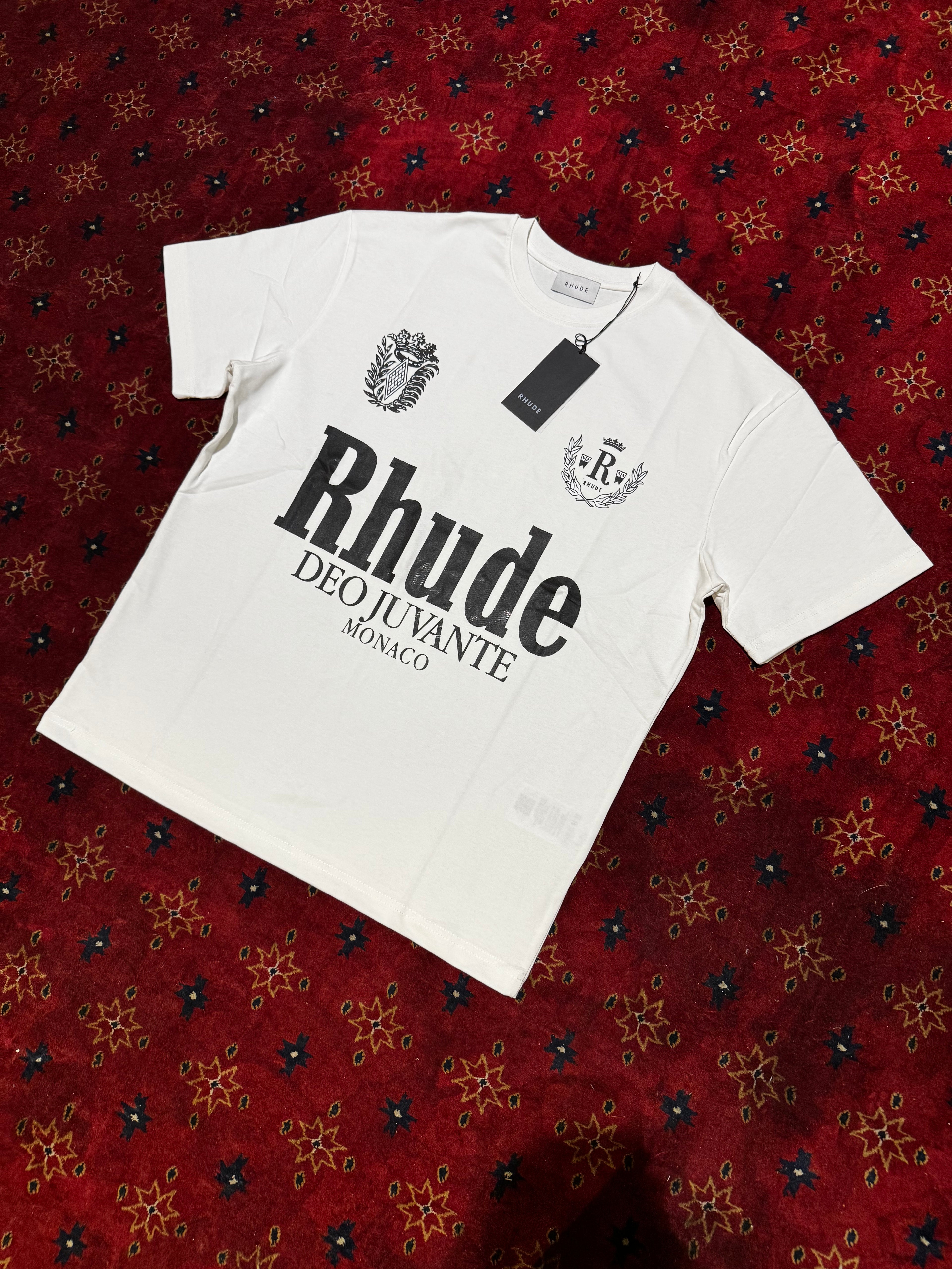 Rhude DEO JUVANTE Monaco T shirt