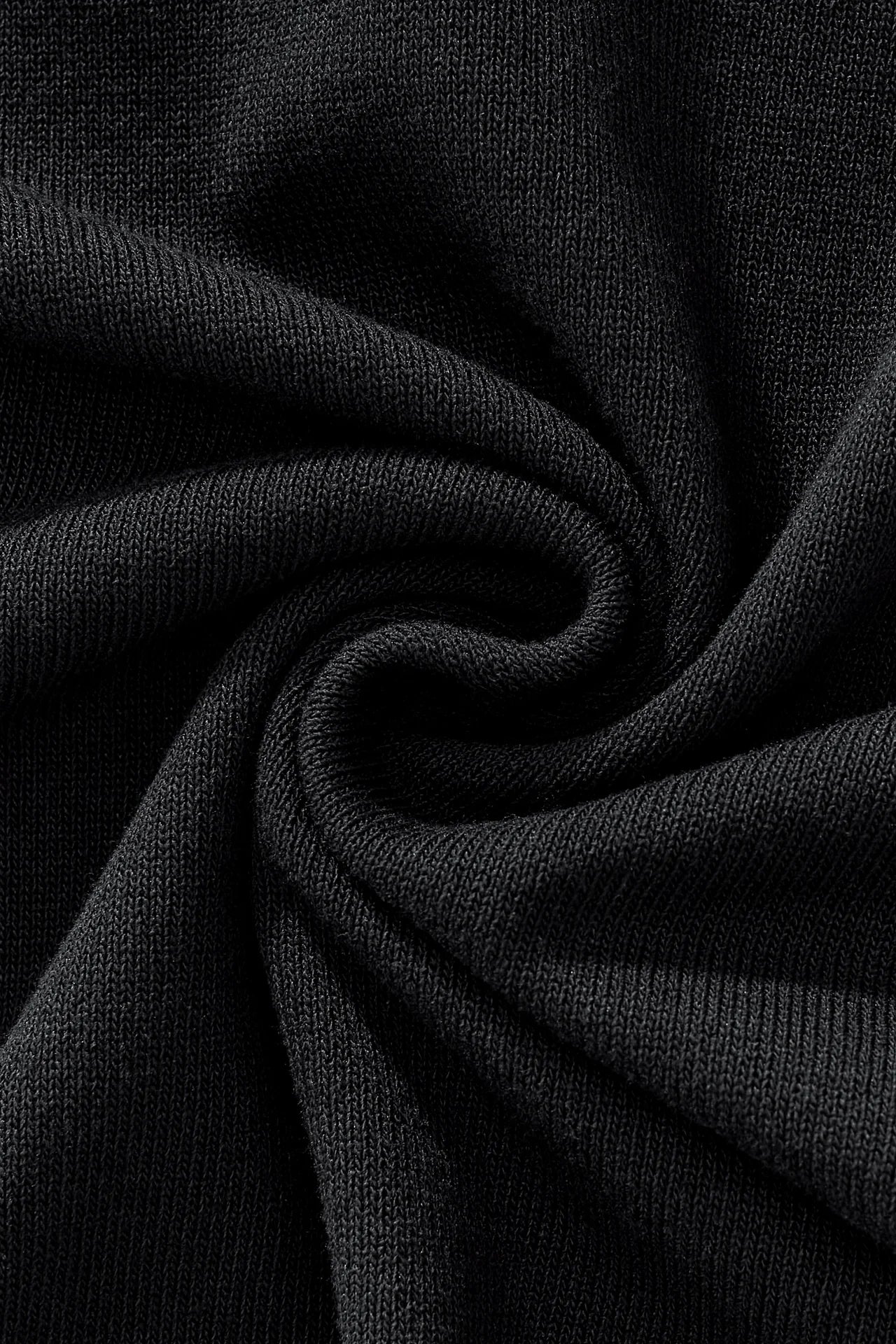 STRATO TRIM TEE BLACK BARACCO